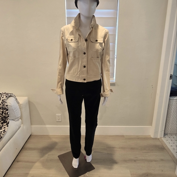 Ralph Lauren Black Velvet Pants - Picture 3 of 5